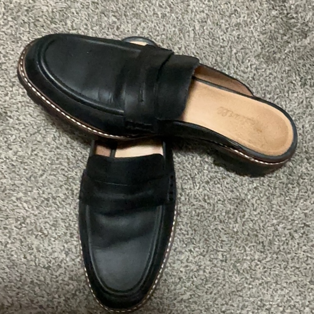 Madewell Classic Black Loafers